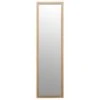 B&M Over Door Mirror 120 X 30cm - Brown -Coathr Shop 270480 Over The Door Mirror 120x30cm 21