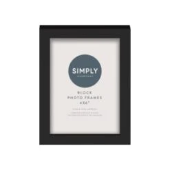 Simply Everyday 4 X 6" Block Frames 3pk - Black -Coathr Shop 278309 3pk simply everyday block frames 4x6 black 2