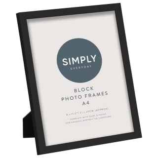 Simply Everyday 8 X 10" Block Frames 3pk - Black 4 Simply Everyday 8 X 10" Block Frames 3pk - Black - Image 2