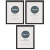 Simply Everyday A4 Block Frames 3pk - Black -Coathr Shop 305876 3pk simply everyday block frame a4 black