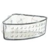 Suction Plastic Corner Caddy - Clear 1 Suction Plastic Corner Caddy - Clear -Coathr Shop 308159 Deep Suction Corner Caddy 2