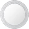 B&M Round Glitter Mirror - Silver -Coathr Shop 311215 round glitter mirror