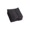 B&M Signature Zero Twist Face Cloth 3pk - Charcoal -Coathr Shop 317249 Signature 3 pack Face Cloths charcoal1