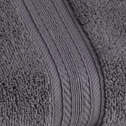 B&M Signature Zero Twist Hand Towel - Charcoal 7 B&M Signature Zero Twist Hand Towel - Charcoal -Coathr Shop 317250 Signature Charcoal Hand Towel1