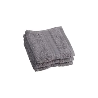 B&M Signature Zero Twist Face Cloth 3pk - Grey 3 B&M Signature Zero Twist Face Cloth 3pk - Grey