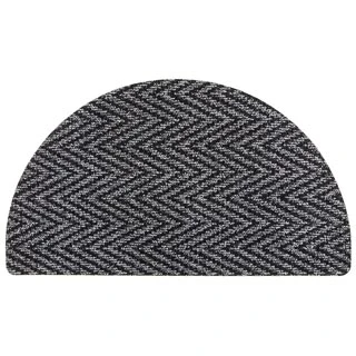 B&M Half Moon Indoor Chevron Doormat 40 X 70cm 5 B&M Half Moon Indoor Chevron Doormat 40 X 70cm - Image 3