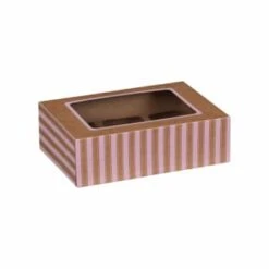 Betty Winters Cupcake Boxes 4pk -Coathr Shop 320783 4pk cupcake boxes holds 6 pink 2