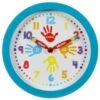 B&M Learn To Tell The Time Clock - Blue -Coathr Shop 321977 learn to tell the time clock 6
