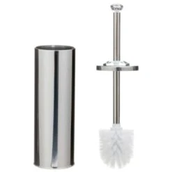 B&M Crystal Toilet Brush & Holder