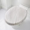B&M Marble Toilet Seat 2 B&M Marble Toilet Seat -Coathr Shop 330659 marble toilet seat grey
