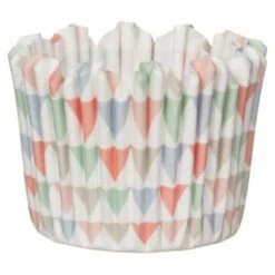 Betty Winters Paper Baking Cases 36pk - Pastel Triangles -Coathr Shop 335255 36pk paper baking cases pastel triangles 4