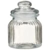 B&M Decorative Glass Storage Jar -Coathr Shop 337374 decorative glass storage jar
