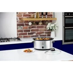 Tower 3.5L Slow Cooker - Stainless Steel -Coathr Shop 338842 tower 6.5l slow cooker copper