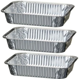 B&M Large Foil Baking Trays 3pk 4 B&M Large Foil Baking Trays 3pk - Image 2