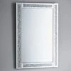 B&M Crushed Jewel Mirror - Silver -Coathr Shop 345547 crushed jewel mirror