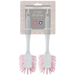 B&M Dish Brushes 2pk - Blush -Coathr Shop 345628 2 printed dish brushes blush 3
