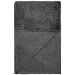 Simply Everyday Waffle Throw - Charcoal -Coathr Shop 348798 simply waffle throw charcoal