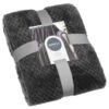 Simply Everyday Waffle Throw - Charcoal