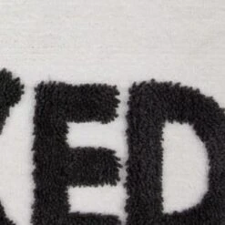 Get Naked Tufted Bath Mat - White 7 Get Naked Tufted Bath Mat - White -Coathr Shop 351414 urban tropics slogan tufted bathmat get naked 2