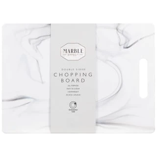 B&M Marble Effect Double Sided Chopping Board 3 B&M Marble Effect Double Sided Chopping Board