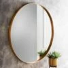 B&M Large Gold Mirror 80cm -Coathr Shop 362597 large gold mirror
