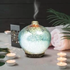 Essence Colour Changing Rose Gold Aroma Diffuser -Coathr Shop 363278 colour changing glass aroma diffuser rosa cyan