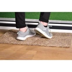 B&M Antibacterial Doormat - Brown -Coathr Shop 366004 366006 anti bac magic clean mat 2