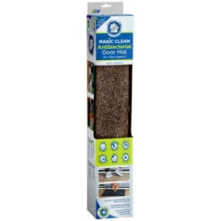 B&M Antibacterial Doormat - Brown -Coathr Shop 366004 anti bac magic clean mat brown