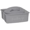 B&M Grey Slogan Cleaning Caddy - Freshen Up 2 B&M Grey Slogan Cleaning Caddy - Freshen Up -Coathr Shop 367012 slogan cleaning caddy grey freshen up
