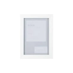 B&M Block Photo Frame 5 X 7" 2pk - White -Coathr Shop 367046 2pk block photo frame 5x7 white 2