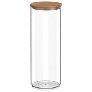 B&M Tall Storage Container With Bamboo Lid 3 B&M Tall Storage Container With Bamboo Lid