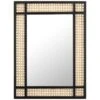B&M Cane Border Mirror -Coathr Shop 368489 cane mirror