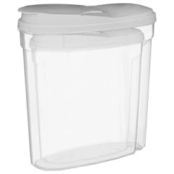 B&M Cereal Storage Container Set 2pk - Grey -Coathr Shop 368615 cereal storage set 2 pk grey 2