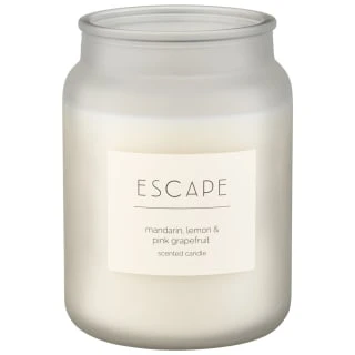 B&M Large Spa Scented Candle - White - Escape 4 B&M Large Spa Scented Candle - White - Escape - Image 2
