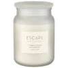 B&M Large Spa Scented Candle - White - Escape -Coathr Shop 368691 large spa candle escape 5