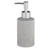 B&M Mosaic Soap Dispenser - Grey -Coathr Shop 368923 mosaic soap dispenser grey