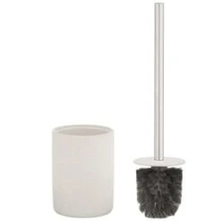 B&M Stone Toilet Brush & Holder -Coathr Shop 368937 stone toilet brush 2