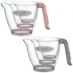 B&M Kitchen Measuring Jugs 3pk - Grey 13 B&M Kitchen Measuring Jugs 3pk - Grey -Coathr Shop 369447 3pk measuring jugs group