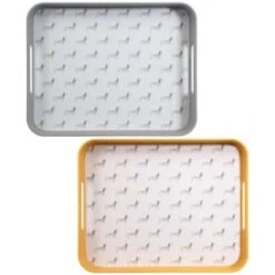 B&M Sausage Dog Bamboo Tray With Handles - Ochre 7 B&M Sausage Dog Bamboo Tray With Handles - Ochre -Coathr Shop 369483 sausage dog printed bamboo tray with handles ochre