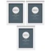Simply Everyday 4 X 6" Block Frames 3pk - White -Coathr Shop 370283 3pk simply everyday block frames 4x6 white 2