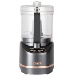 Tower Compact Food Processor 400ml - Grey & Rose Gold 8 Tower Compact Food Processor 400ml - Grey & Rose Gold -Coathr Shop 371731 tower compact food processor