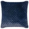 B&M Waffle Faux Fur Cushion - Navy 1 B&M Waffle Faux Fur Cushion - Navy -Coathr Shop 373085 waffle faux fur cushion navy