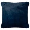 B&M Navy Aspen Faux Fur Cushion -Coathr Shop 373089 aspen cushion navy1