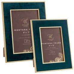 B&M Montana Velvet Photo Frame 5 X 7" -Coathr Shop 374501 374500 montana velcet frame group