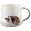 B&M Water Colour Animal Mug - Hedgehog -Coathr Shop 374966 watercolour animal mug hedgehog