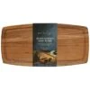 B&M Acacia Wooden Serve Board 2 B&M Acacia Wooden Serve Board -Coathr Shop 375104 acacia wooden serve board with ridge1
