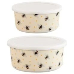 B&M Round Tubs 2pk - Bees 15 B&M Round Tubs 2pk - Bees -Coathr Shop 375966 2pk reuse and repurpose round tubs bee 5