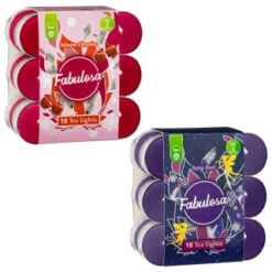 Fabulosa Tea Lights 18pk - Winter Cherries 5 Fabulosa Tea Lights 18pk - Winter Cherries -Coathr Shop 377619 18pk tea lights group