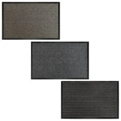 B&M Small Printed Magic Doormat - Grey Mottel -Coathr Shop 379121 small magic doormat 40x60cm group