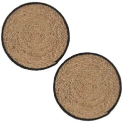 B&M Urban Paradise Woven Placemats 2pk - Natural 7 B&M Urban Paradise Woven Placemats 2pk - Natural -Coathr Shop 380094 2pk urban paradise natural woven placemats 3